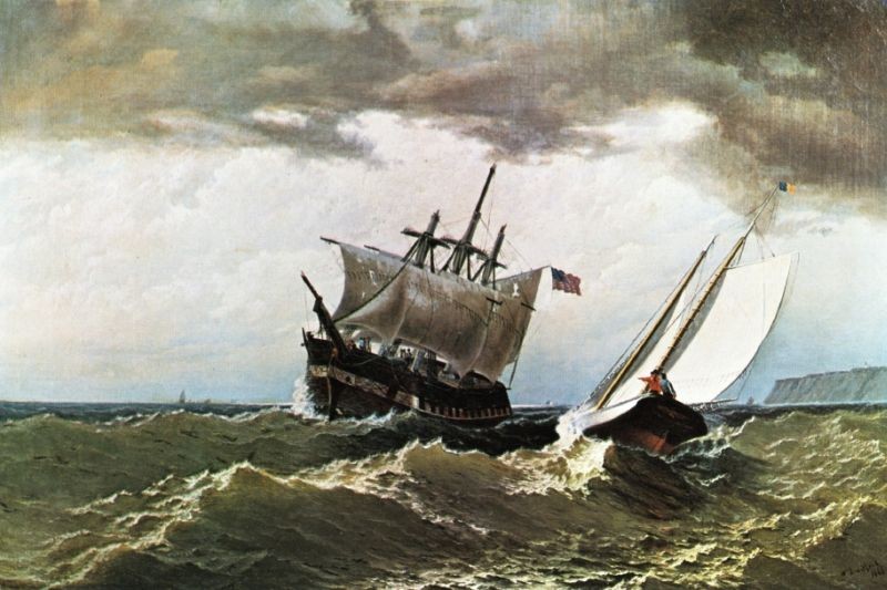 William Bradford After the Storm